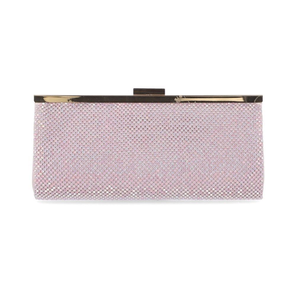 Inc International Concepts 10013919900 Carolyn Light/Pastel Pink Glitter Clutch - Picture 1 of 2
